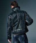 画像17: 【glamb 2026 Autumn先行予約】glamb グラム / Synth Mouton Reversible Jacket (2色展開) (17)