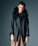 画像14: 【glamb 2026 Autumn先行予約】glamb グラム / High Neck Mods Coat (3色展開) (14)