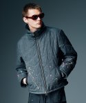 画像11: 【glamb 2026 Autumn先行予約】glamb グラム / Military Quilt Splash Jacket (2色展開) (11)