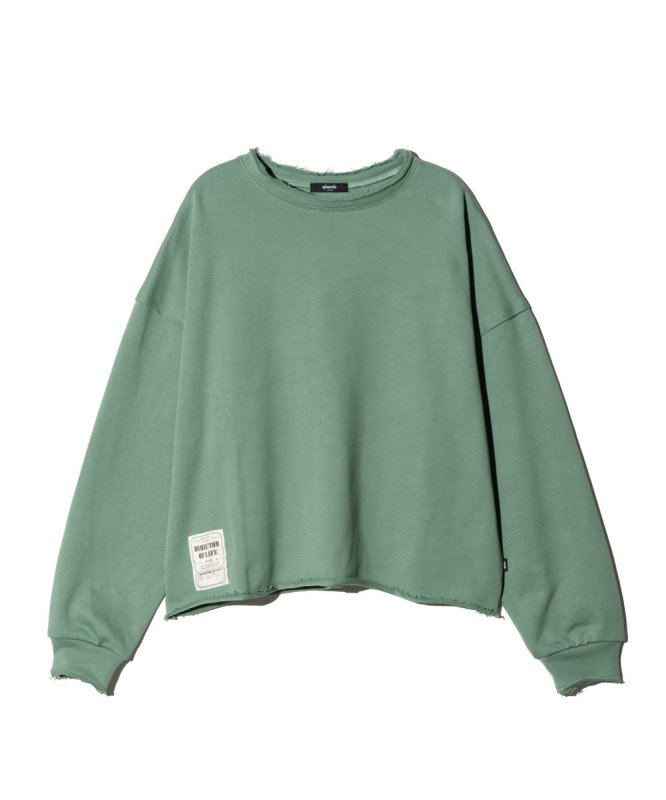 画像3: 【glamb 2026 Autumn先行予約】glamb グラム / Ticket Tag Damage Sweat (3色展開) (3)