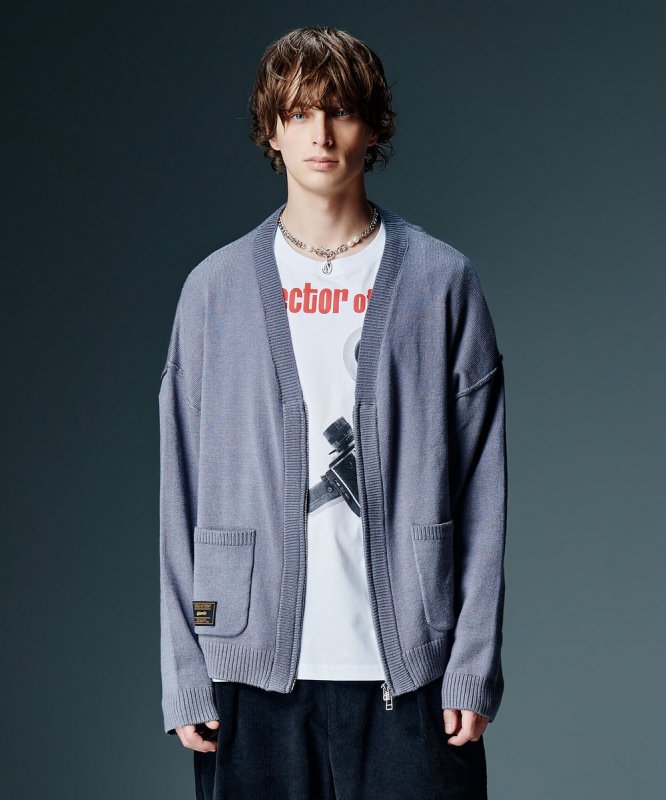画像6: 【glamb 2026 Autumn先行予約】glamb グラム / Zip Knit Cardigan (4色展開) (6)