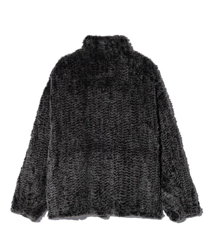 画像4: 【glamb 2026 Autumn先行予約】glamb グラム / Rabbit Fur Jacket (3色展開) (4)