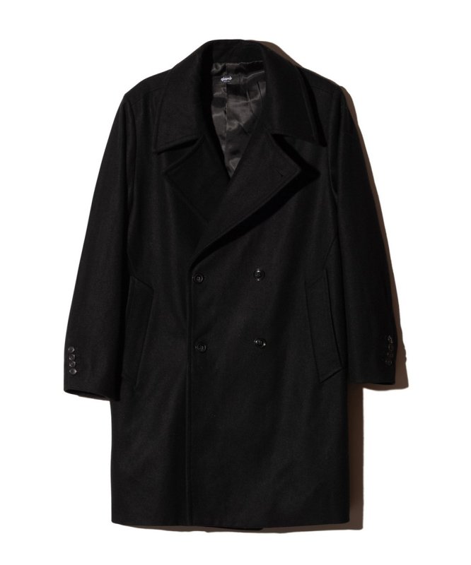 画像2: 【glamb 2026 Autumn先行予約】glamb グラム / Double Breasted Chesterfield Coat (2色展開) (2)