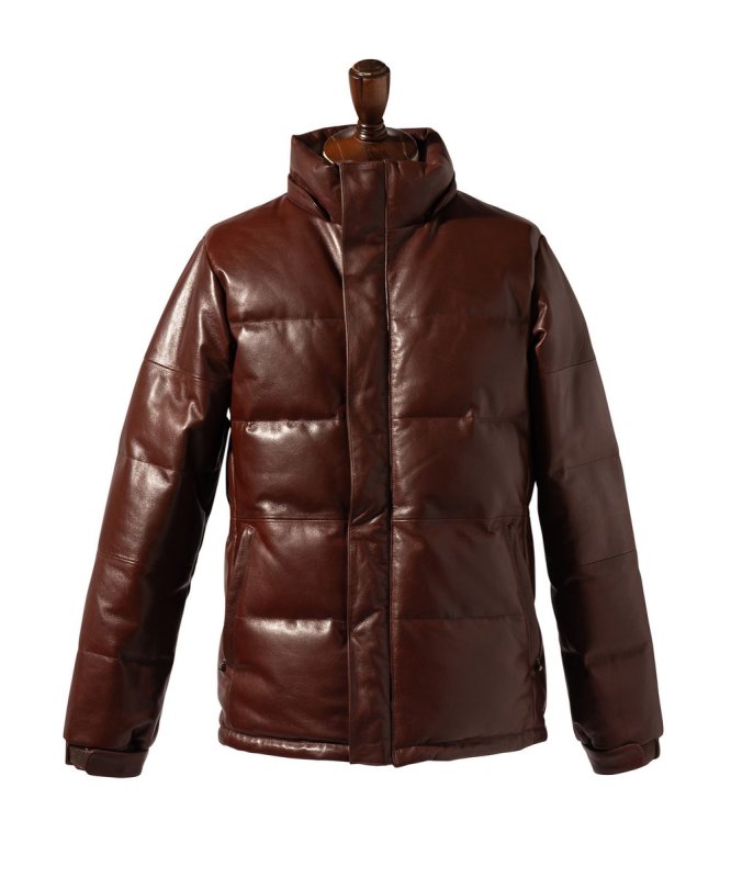 画像18: 【glamb 2026 Autumn先行予約】glamb グラム / Signature Leather Down Jacket (2色展開) (18)