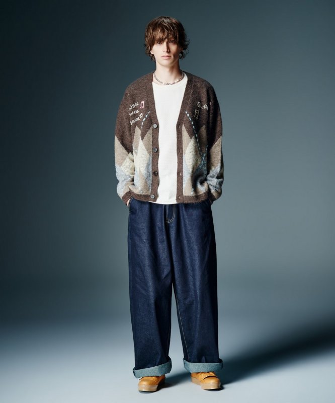 画像13: 【glamb 2026 Autumn先行予約】glamb グラム / Roll Up Baggy Denim (2色展開) (13)