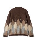 画像3: 【glamb 2026 Autumn先行予約】glamb グラム / Beadswork Argyle Cardigan (2色展開) (3)