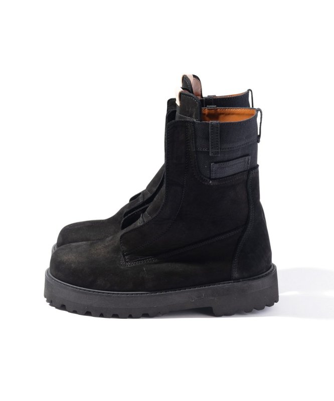 画像17: 【glamb 2026 Autumn先行予約】glamb グラム / Denim Combination Outdoor Boots (2色展開) (17)