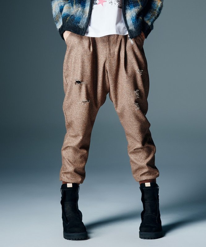 画像21: 【glamb 2026 Autumn先行予約】glamb グラム / Tweed Jogger Pants (2色展開) (21)