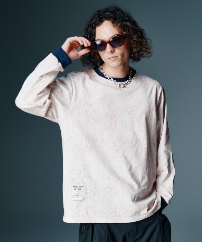 画像3: 【glamb 2026 Autumn先行予約】glamb グラム / Leopard Trim Cutsew (2色展開) (3)