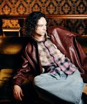 画像12: 【glamb 2026 Autumn先行予約】glamb グラム / Synth Leather Button Down Shirt (2色展開) (12)