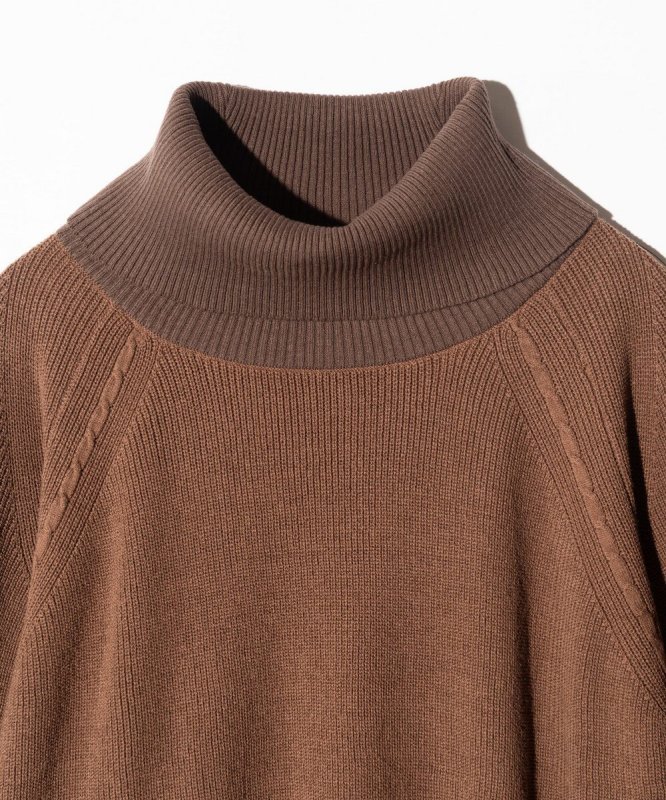 画像11: 【glamb 2026 Autumn先行予約】glamb グラム / Raglan Turtle Neck Knit (2色展開) (11)