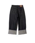 画像20: 【glamb 2026 Autumn先行予約】glamb グラム / Roll Up Baggy Denim (2色展開) (20)