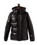 画像2: 【glamb 2026 Autumn先行予約】glamb グラム / Signature Leather Down Jacket (2色展開) (2)