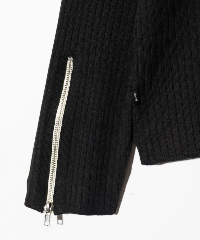 画像14: 【glamb 2026 Autumn先行予約】glamb グラム / Zip Rib Knit (2色展開) (14)