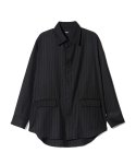 画像3: 【glamb 2026 Autumn先行予約】glamb グラム / Suit Fabric Oversize Shirt (3色展開) (3)