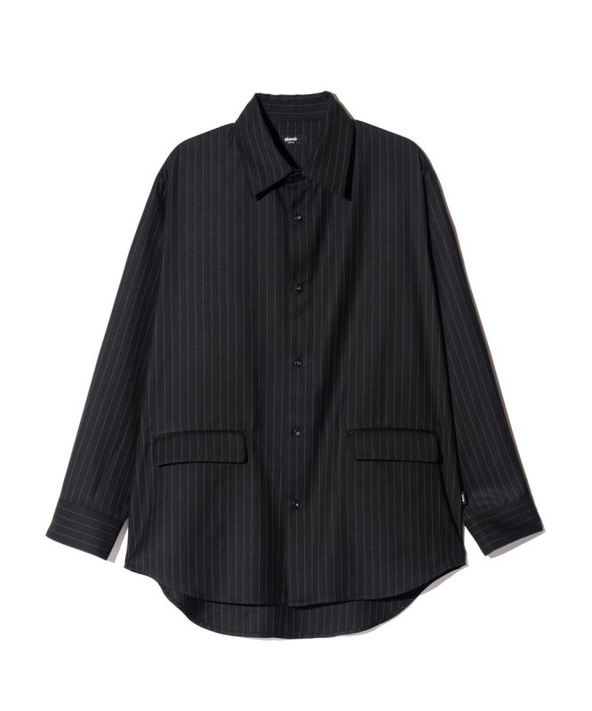 画像3: 【glamb 2026 Autumn先行予約】glamb グラム / Suit Fabric Oversize Shirt (3色展開) (3)
