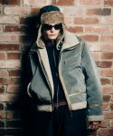 画像14: 【glamb 2026 Autumn先行予約】glamb グラム / Knit Jersey Blouson (2色展開) (14)