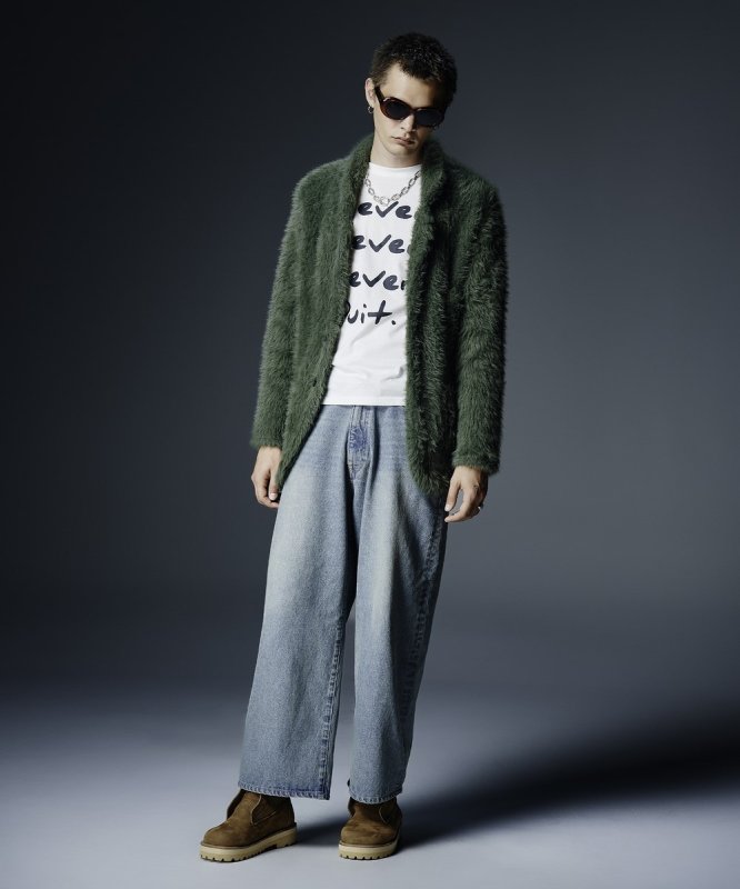 画像6: 【glamb 2026 Autumn先行予約】glamb グラム / Nylon Feather Tailored Jacket (2色展開) (6)