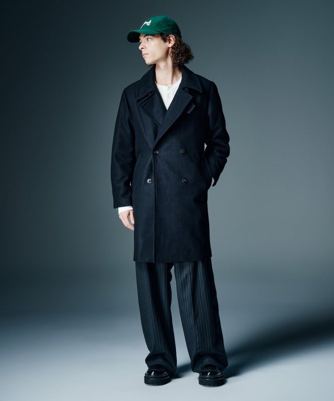 画像21: 【glamb 2026 Autumn先行予約】glamb グラム / Double Breasted Chesterfield Coat (2色展開) (21)