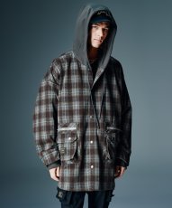 画像6: 【glamb 2026 Autumn先行予約】glamb グラム / 4XL Hoodie Shirt (2色展開) (6)