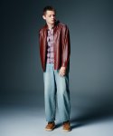 画像10: 【glamb 2026 Autumn先行予約】glamb グラム / Synth Leather Button Down Shirt (2色展開) (10)