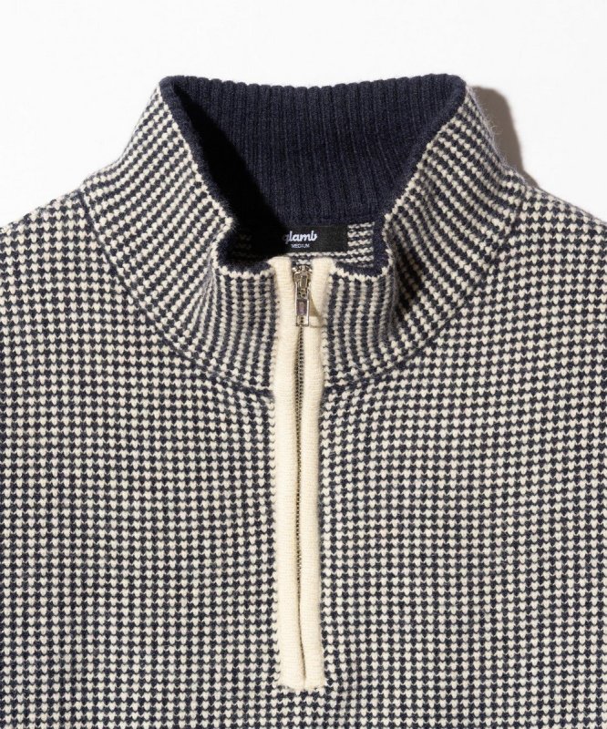 画像13: 【glamb 2026 Autumn先行予約】glamb グラム / High Neck Half Zip Knit (2色展開) (13)