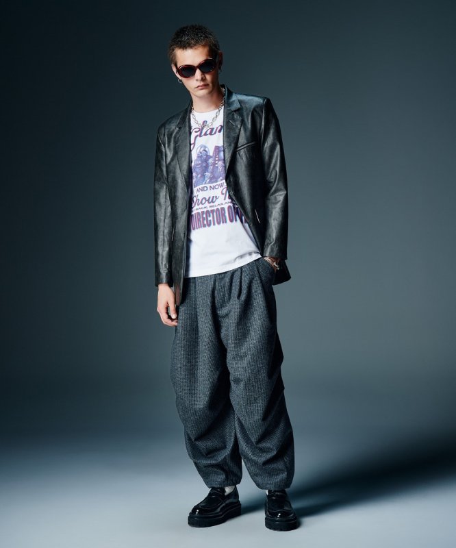 画像20: 【glamb 2026 Autumn先行予約】glamb グラム / Synth Leather Tailored Jacket (2色展開) (20)