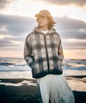画像14: 【glamb 2026 Autumn先行予約】glamb グラム / Check Knit Hoodie (2色展開) (14)