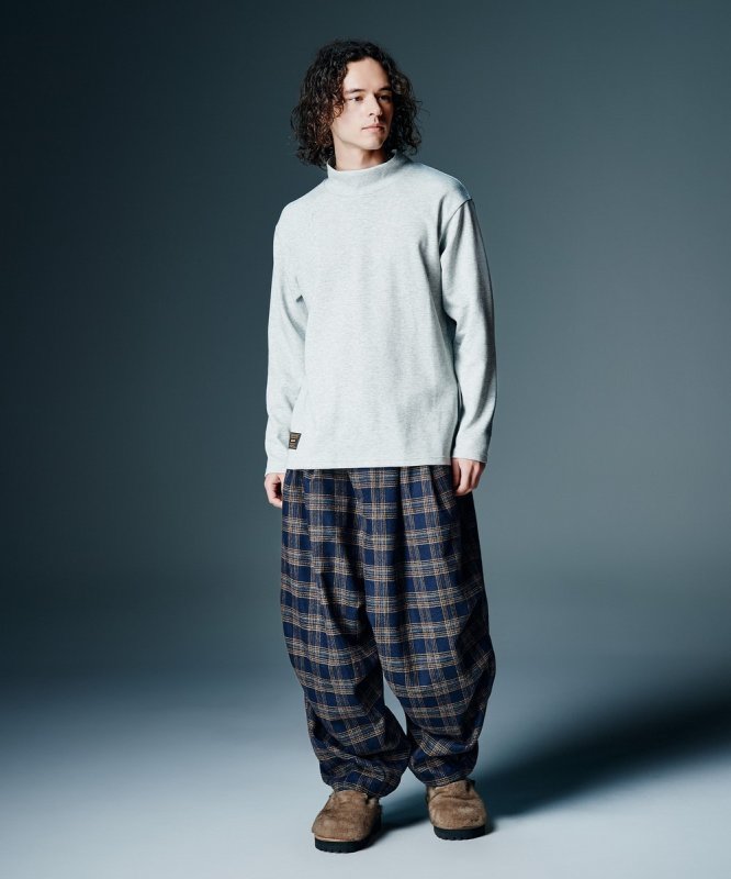 画像13: 【glamb 2026 Autumn先行予約】glamb グラム / Knee Tuck Check Pants (2色展開) (13)