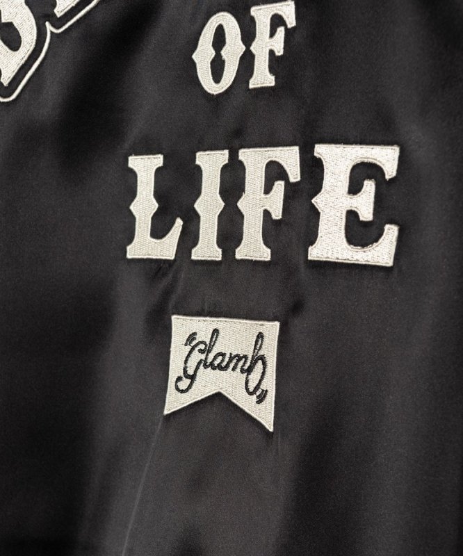 画像8: 【glamb 2026 Autumn先行予約】glamb グラム / Director Satin Jacket (2色展開) (8)