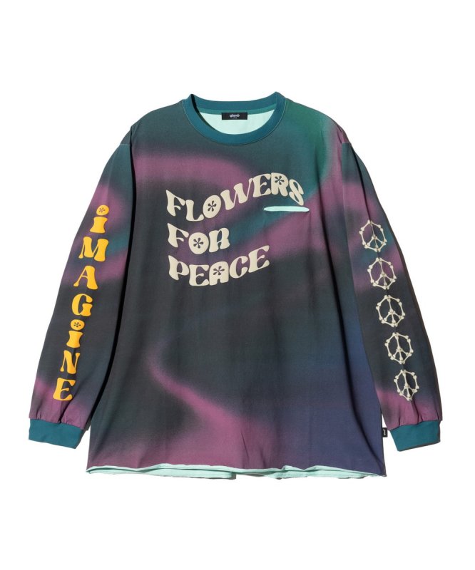 画像11: 【glamb 2026 Autumn先行予約】glamb グラム / Psychedelic Peace Cutsew (2色展開) (11)