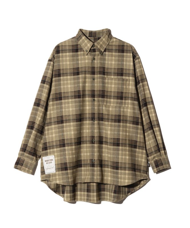 画像3: 【glamb 2026 Autumn先行予約】glamb グラム / Extra Big Check Shirt (2色展開) (3)