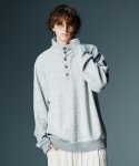 画像3: 【glamb 2026 Autumn先行予約】glamb グラム / Henley High Neck Sweat (2色展開) (3)