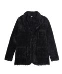 画像3: 【glamb 2026 Autumn先行予約】glamb グラム / Nylon Feather Tailored Jacket (2色展開) (3)