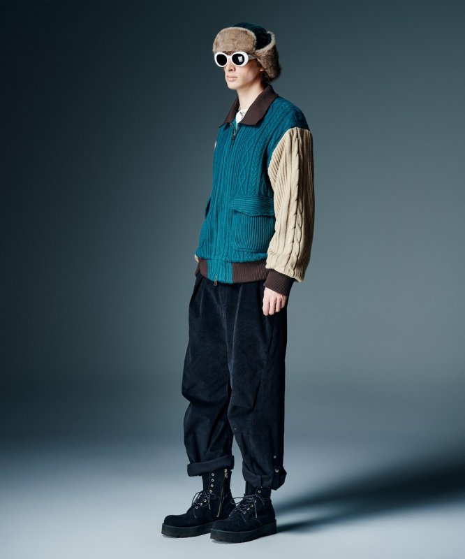 画像9: 【glamb 2026 Autumn先行予約】glamb グラム / Knit A-2 Jacket (2色展開) (9)
