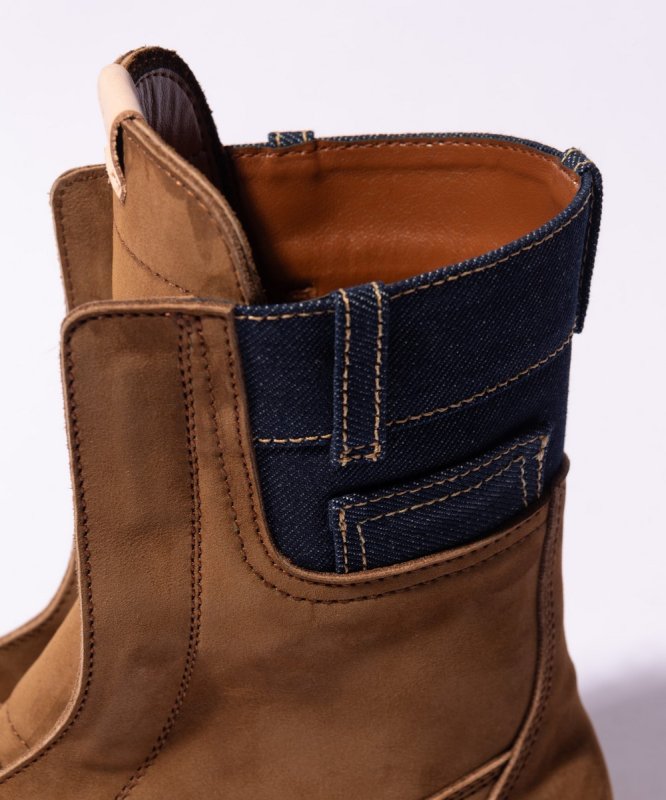 画像20: 【glamb 2026 Autumn先行予約】glamb グラム / Denim Combination Outdoor Boots (2色展開) (20)
