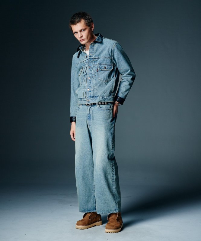 画像7: 【glamb 2026 Autumn先行予約】glamb グラム / Denim Combination Outdoor Boots (2色展開) (7)