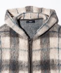 画像17: 【glamb 2026 Autumn先行予約】glamb グラム / Check Knit Hoodie (2色展開) (17)