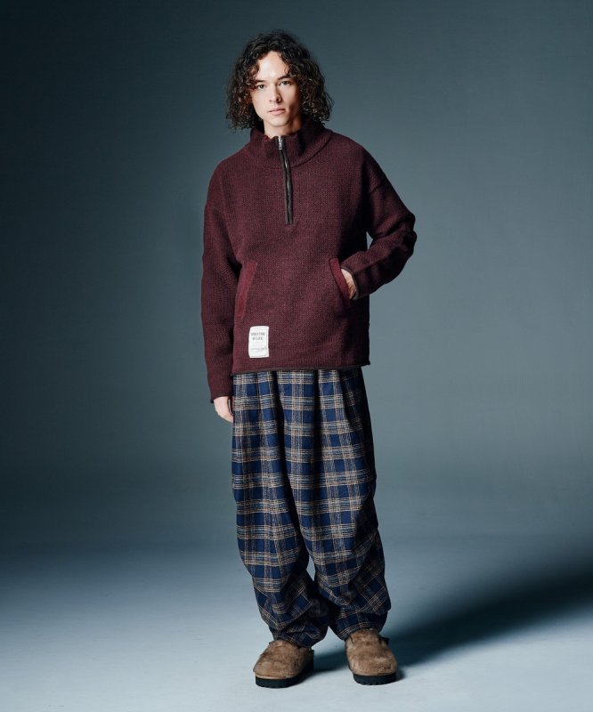 画像7: 【glamb 2026 Autumn先行予約】glamb グラム / High Neck Half Zip Knit (2色展開) (7)