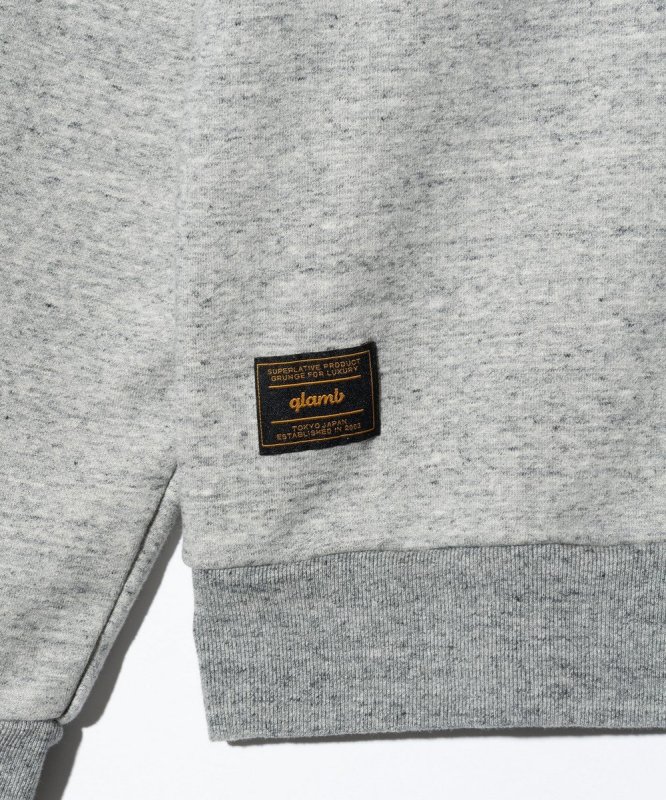 画像12: 【glamb 2026 Autumn先行予約】glamb グラム / Henley High Neck Sweat (2色展開) (12)