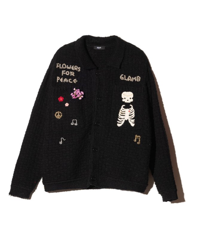 画像2: 【glamb 2026 Autumn先行予約】glamb グラム / Flower Peace Jacket (3色展開) (2)