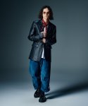 画像14: 【glamb 2026 Autumn先行予約】glamb グラム / Synth Leather Tailored Jacket (2色展開) (14)
