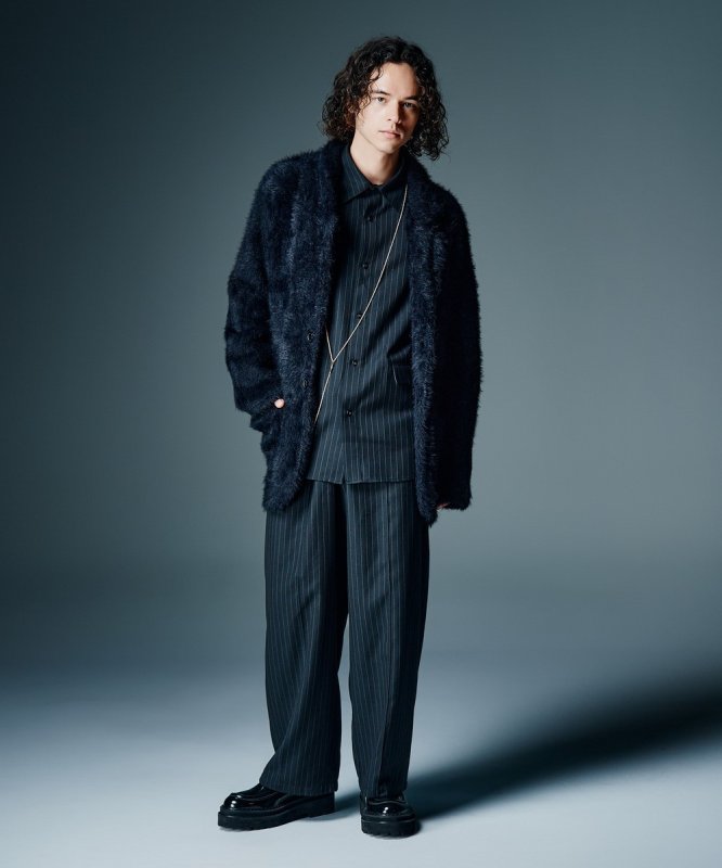 画像10: 【glamb 2026 Autumn先行予約】glamb グラム / Nylon Feather Tailored Jacket (2色展開) (10)