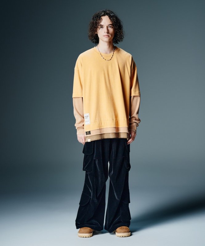 画像8: 【glamb 2026 Autumn先行予約】glamb グラム / Ticket Tag Tri Layered Cutsew (3色展開) (8)