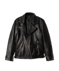 画像3: 【glamb 2026 Autumn先行予約】glamb グラム / Johnny Riders Jacket (2色展開) (3)