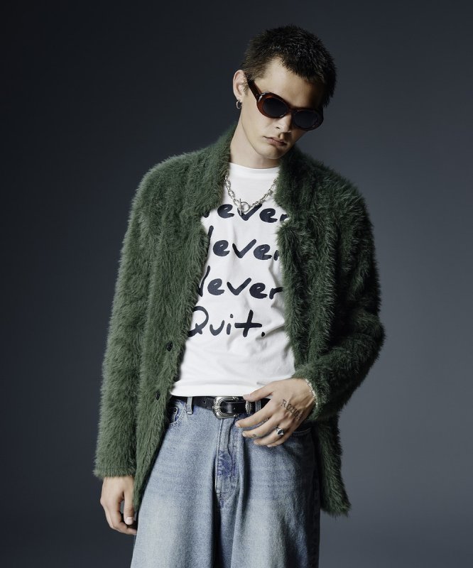 画像5: 【glamb 2026 Autumn先行予約】glamb グラム / Nylon Feather Tailored Jacket (2色展開) (5)