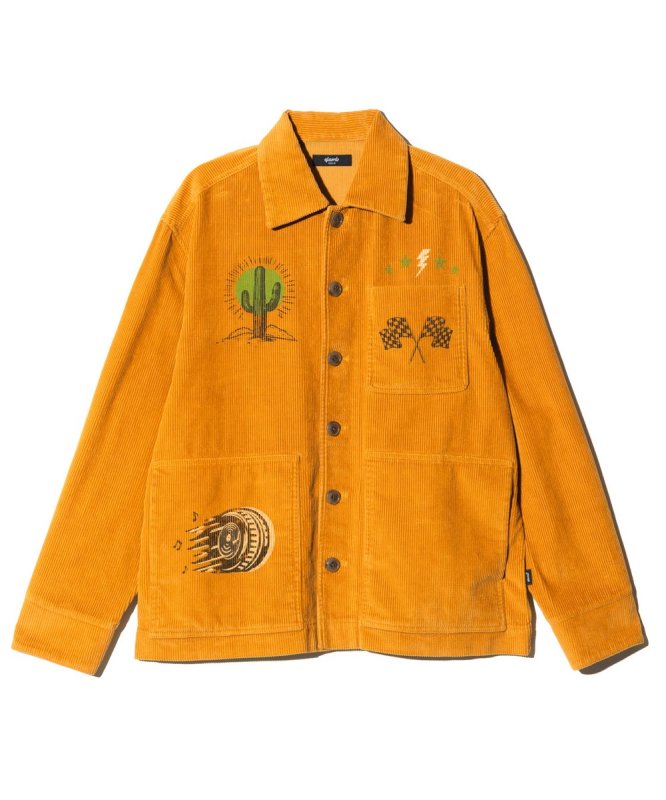画像3: 【glamb 2026 Autumn先行予約】glamb グラム / Good Luck Corduroy Shirt (2色展開) (3)
