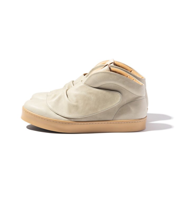 画像16: 【glamb 2026 Autumn先行予約】glamb グラム / Leather Drape Sneakers (3色展開) (16)