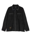 画像3: 【glamb 2026 Autumn先行予約】glamb グラム / Velour Pajamas Shirt (2色展開) (3)