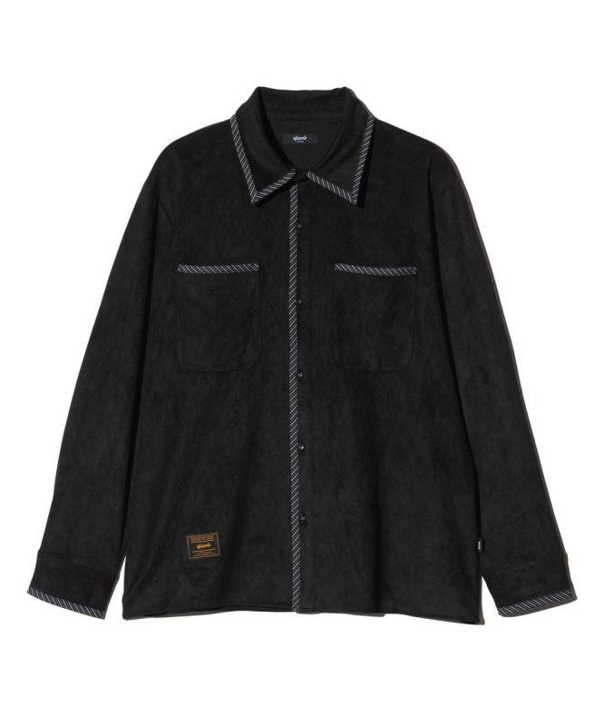 画像3: 【glamb 2026 Autumn先行予約】glamb グラム / Velour Pajamas Shirt (2色展開) (3)